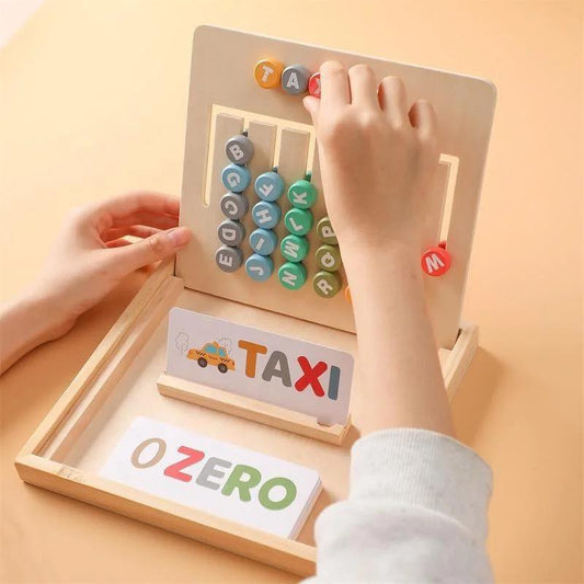 Wooden Alphabet Board Montessori Toys