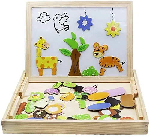 Animal Mgnetic Puzzle Board