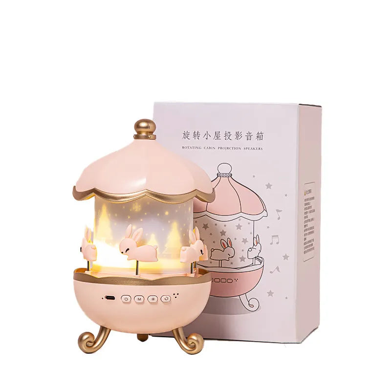 Starry Sky Music Night Light Projector | 360° BT Speaker
