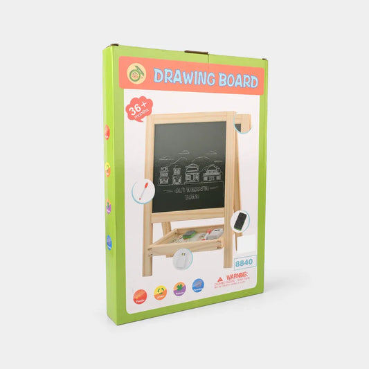 2in1-Double-Sided Educational Wooden Board