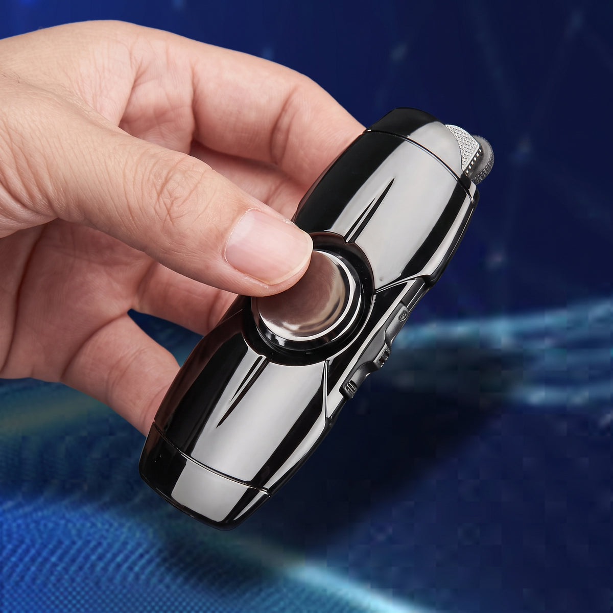 Metal Fidget Spinner Jet Lighter