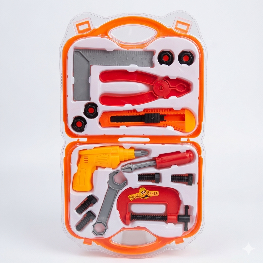 Little Engineer Plastic Tool Box Toy