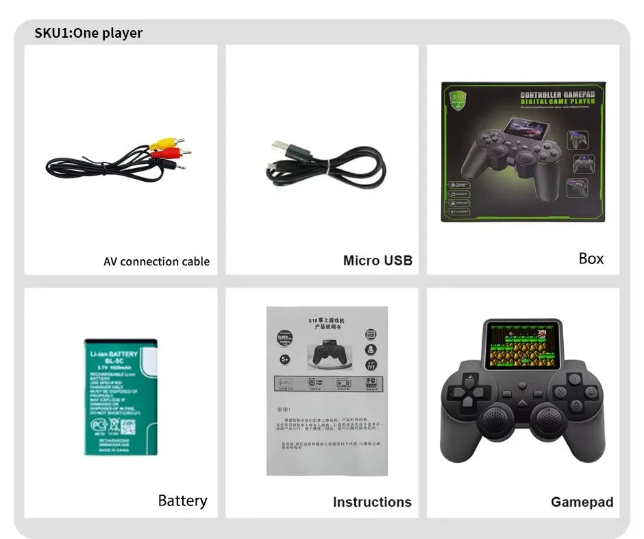 S10 Handheld Game Console