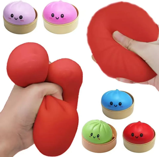 Glitter Dumpling Squishy Stress Toy