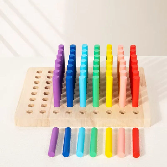 Wooden Color Matching Game