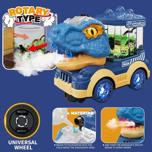 Electric Spray Dinosaur Stunt Truck
