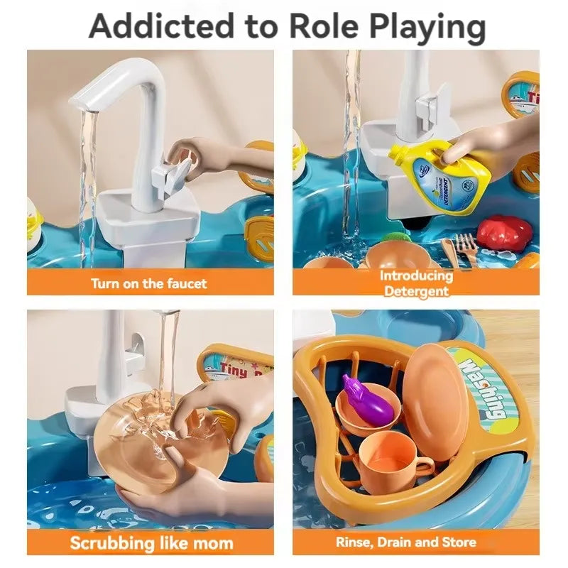 Kids Water Table Fishing Play Set