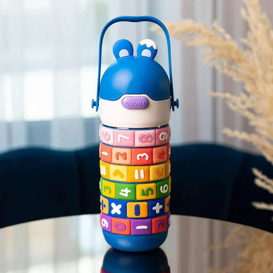 Maths Puzzle Stainless Steel Water Bottle 430ml
