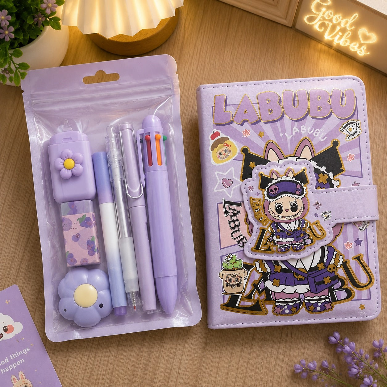 Cute Notebook & Pen Gift Set