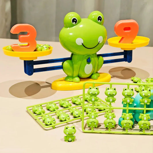 Educational Frog Math Balance Toy with Numbers