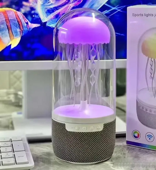 Jellyfish Bluetooth Speaker with Colorful Lamp