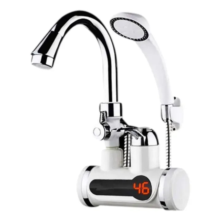 LED Temperature Display Water Heater