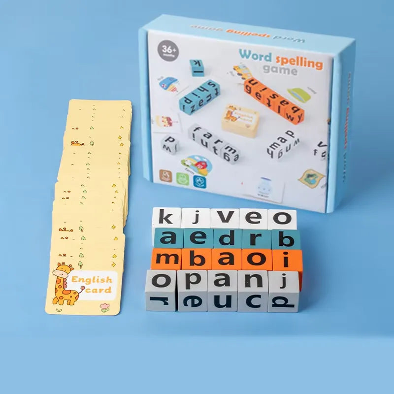 Word Spelling Game – Puzzle Card Game