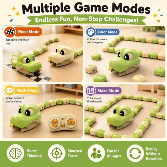 Remote Control Eating Snake Toy- 2 Set