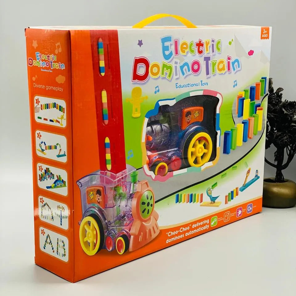 Domino Train Set – Automatic Block Placement Game