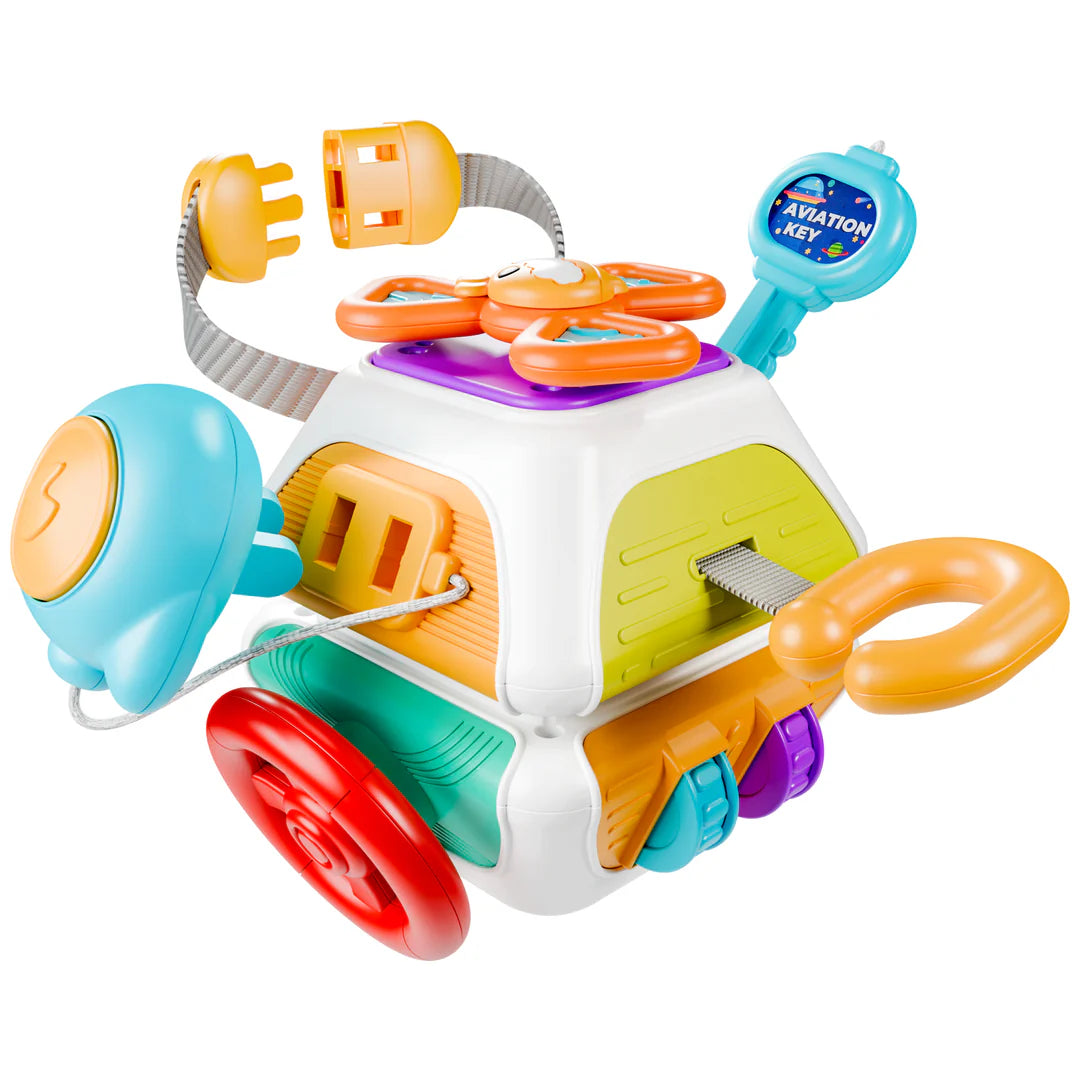 10-in-1 Baby Activity Cube Toy