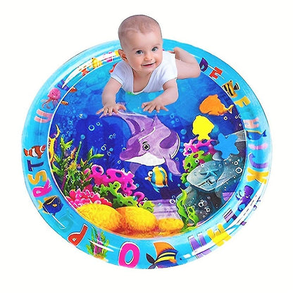Premium Baby Tummy Time Water Play Mat – 65cm