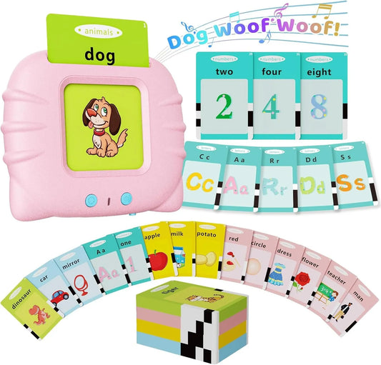 Talking Flash Cards Educational Toy for Toddlers (English Version)