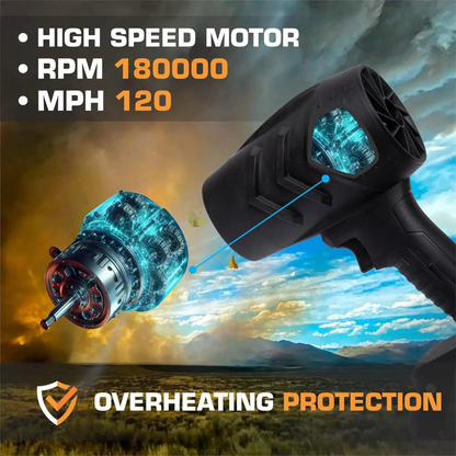 21V Cordless Electric Leaf Blower