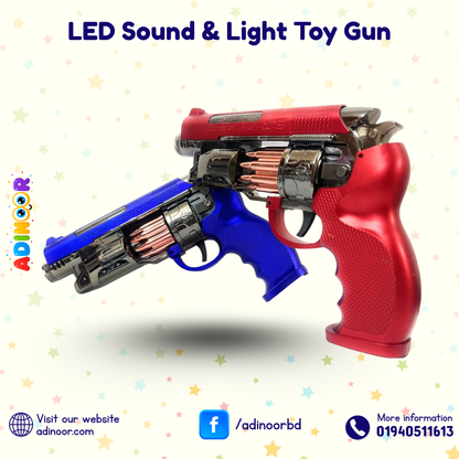 LED Sound & Light Toy Gun – AK47 Role Play for Kids
