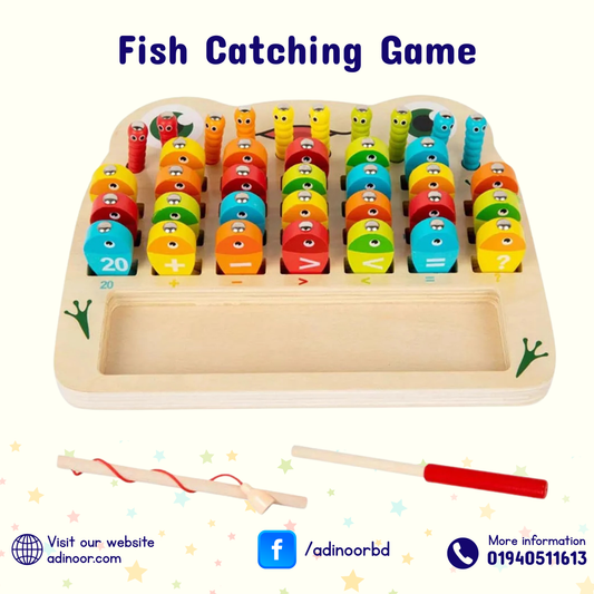 Fishing & Bug Catching Learning Game