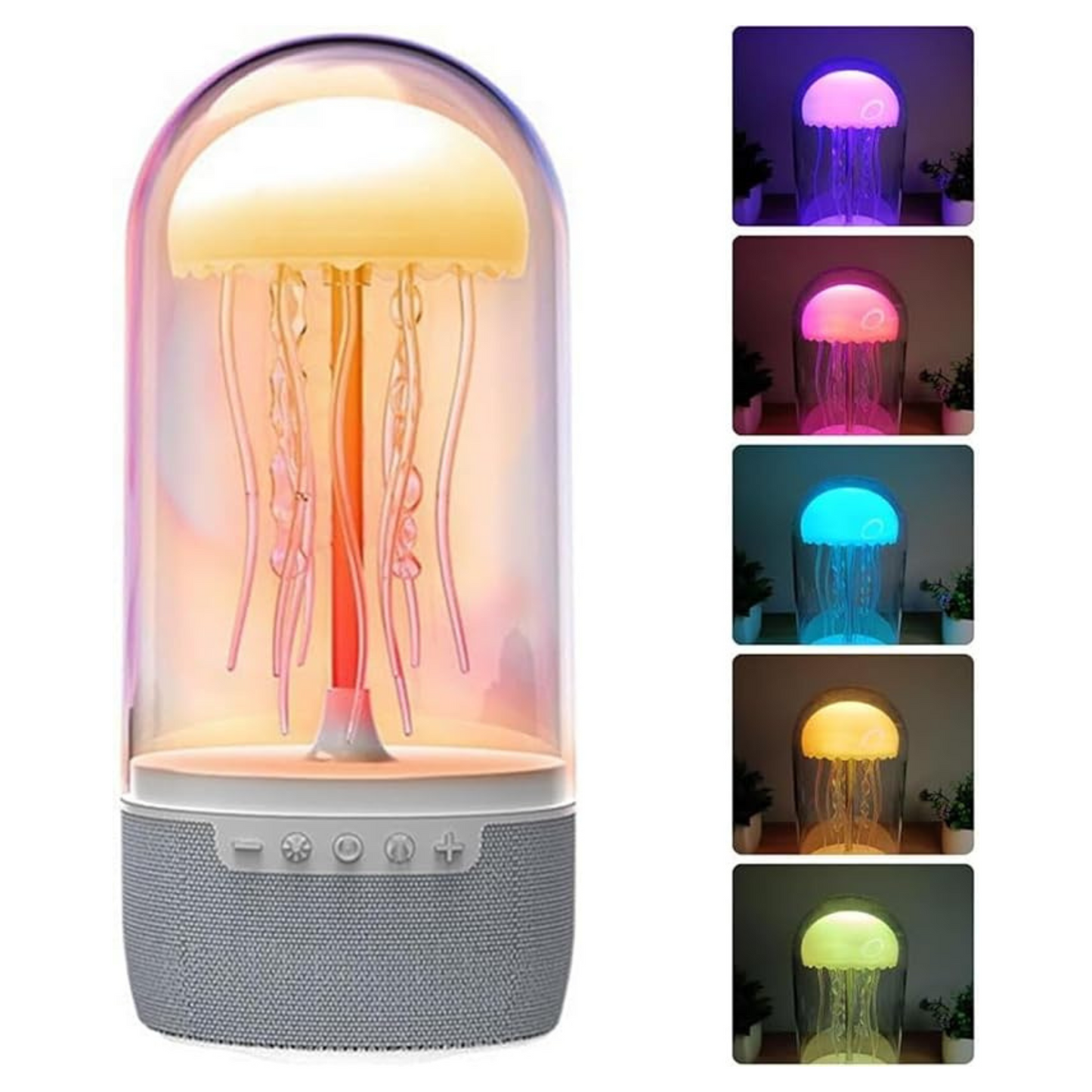 Jellyfish Bluetooth Speaker with Colorful Lamp
