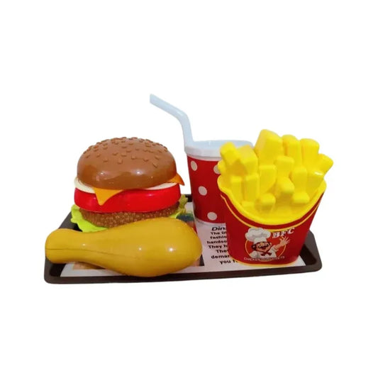 Kids Burger Pretend Play Set
