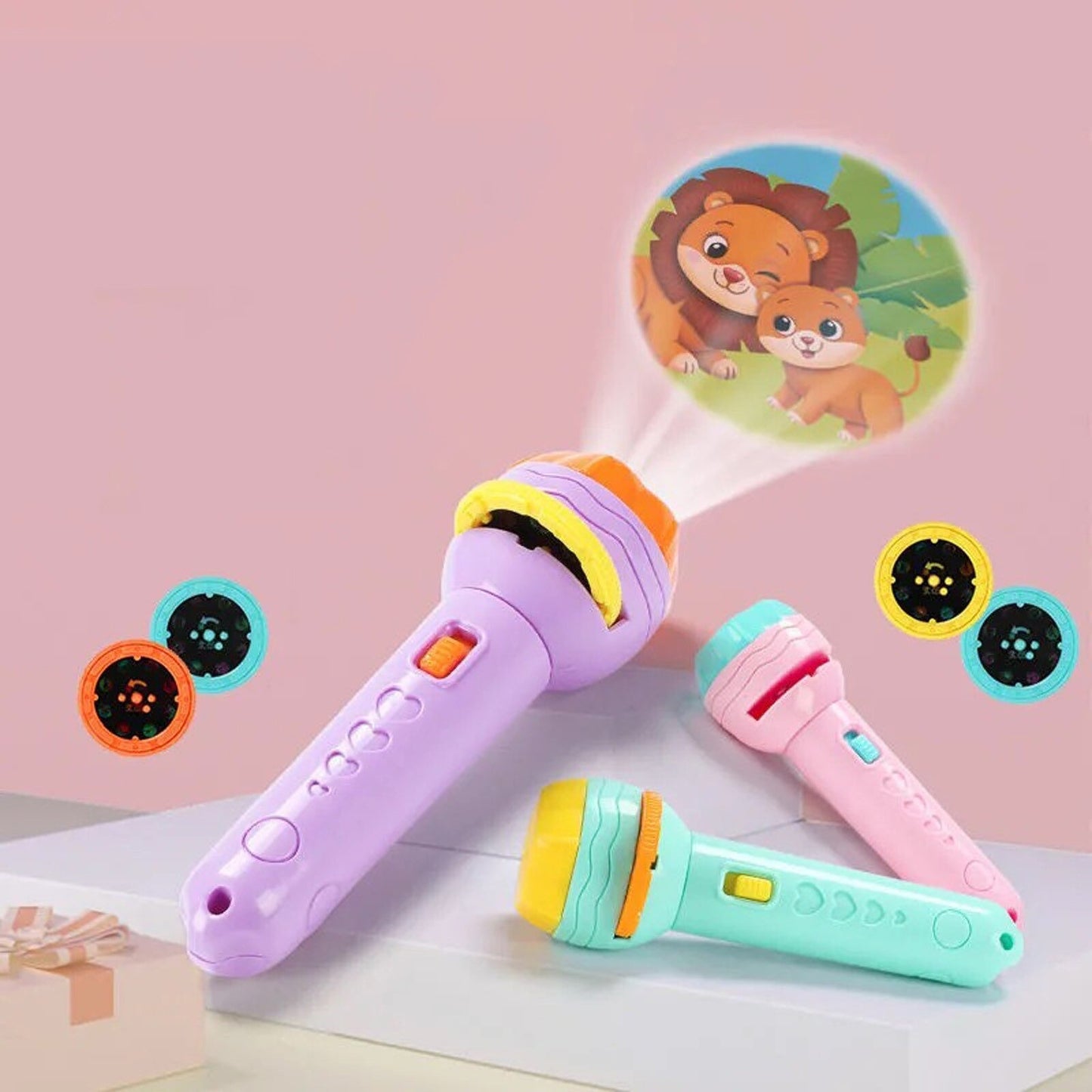 5-in-1 Kids Projection Torch – Early Learning Fun