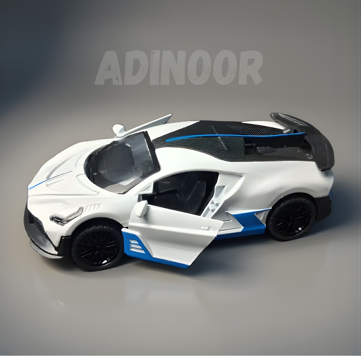 Luxury Metal Bugatti Model Car (5 Inch) – Spring System