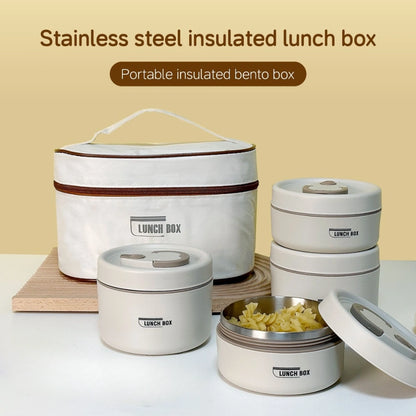 Portable Lunch Box 4 Pcs Set