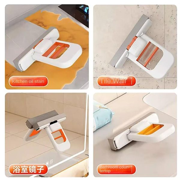 Mini Foldable Self-Squeeze Sponge Mop