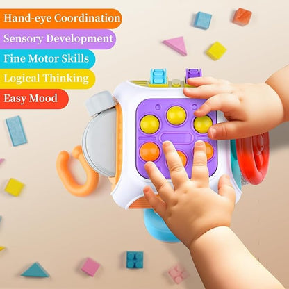 10-in-1 Baby Activity Cube Toy