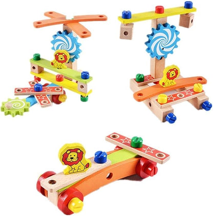 DIY Wooden Chair Puzzle – Build & Take Apart