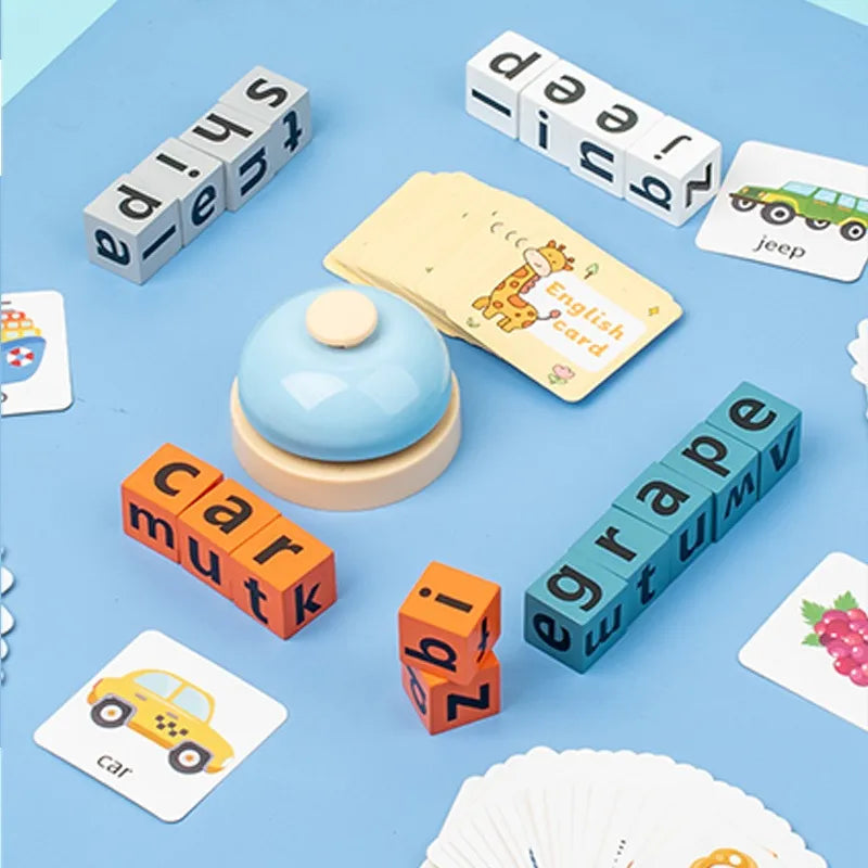 Word Spelling Game – Puzzle Card Game