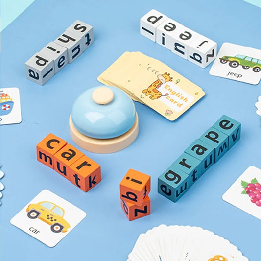 Word Spelling Game – Puzzle Card Game