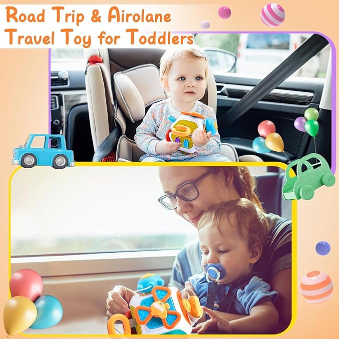 10-in-1 Baby Activity Cube Toy