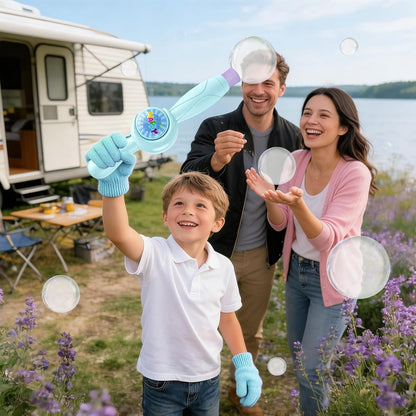 Colorful Smoke Bubble Machine With Lighting for Kids