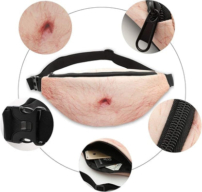 Funny Beer Belly Waist Bag
