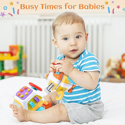 10-in-1 Baby Activity Cube Toy