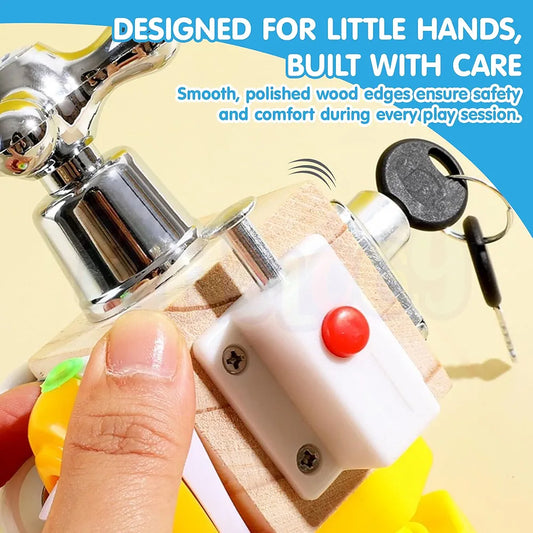 Montessori Activity Travel Busy Board