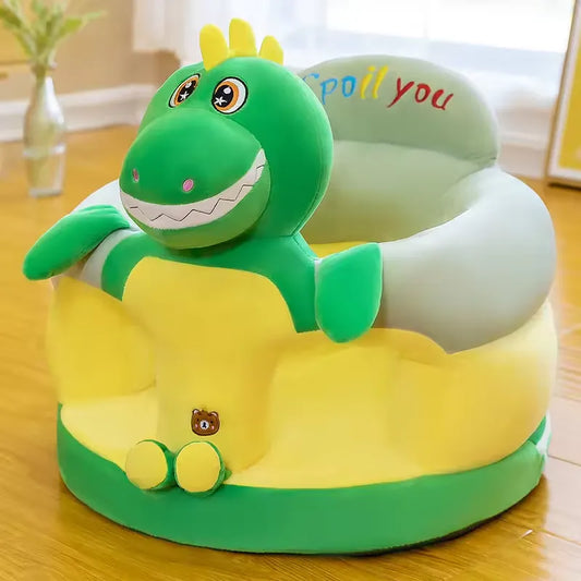 Plush Baby Support Seat – Crocodile
