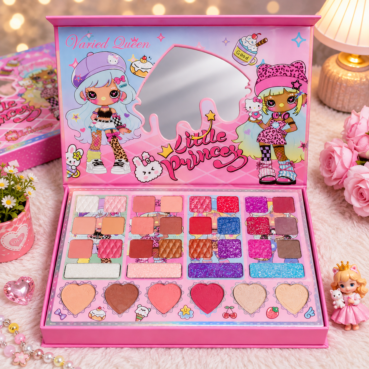 Cute Little Princess All-in-One Makeup Palette Set