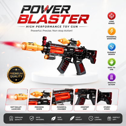 Power Blaster High-Performance Toy Gun