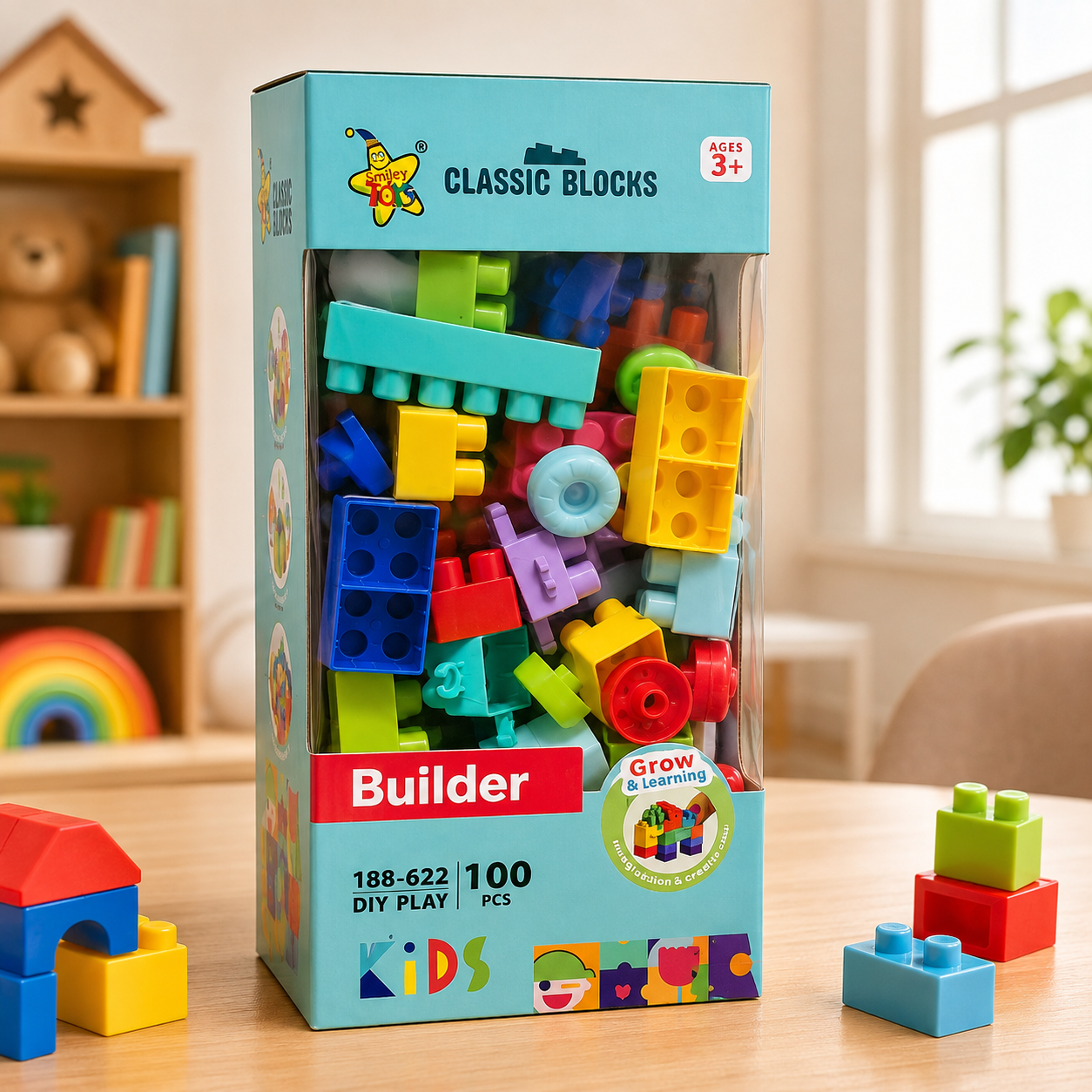 100 PCS DIY Building Blocks Set
