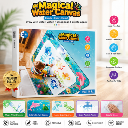 Magic Water Doodle Drawing Mat (80×64CM)