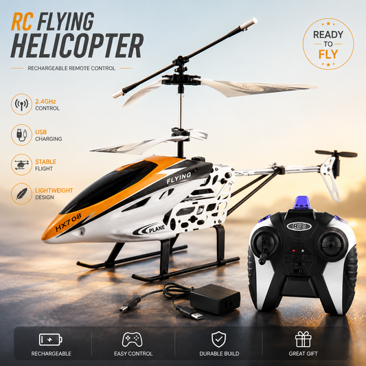 V Max HX-708 Metal RC Helicopter