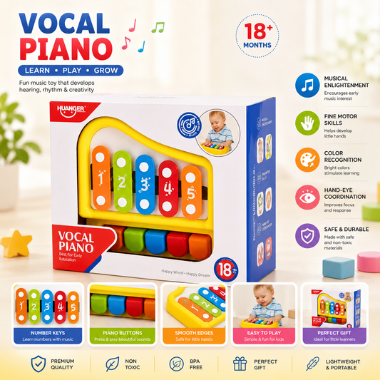 Mini Piano & Xylophone Musical Set