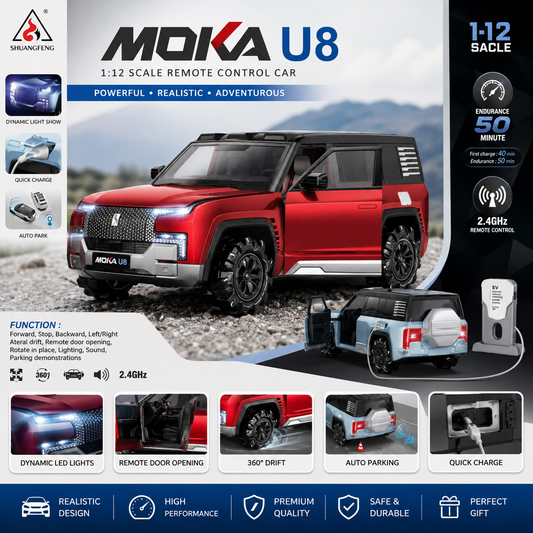 MOKA U8 Rechargeable Remote Control Car