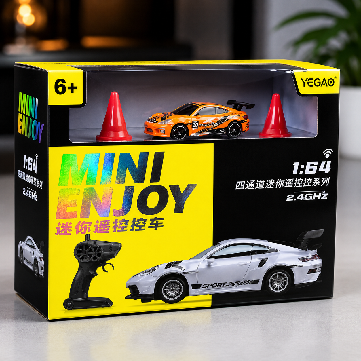 1:64 Scale High-Speed Mini RC Drift Car