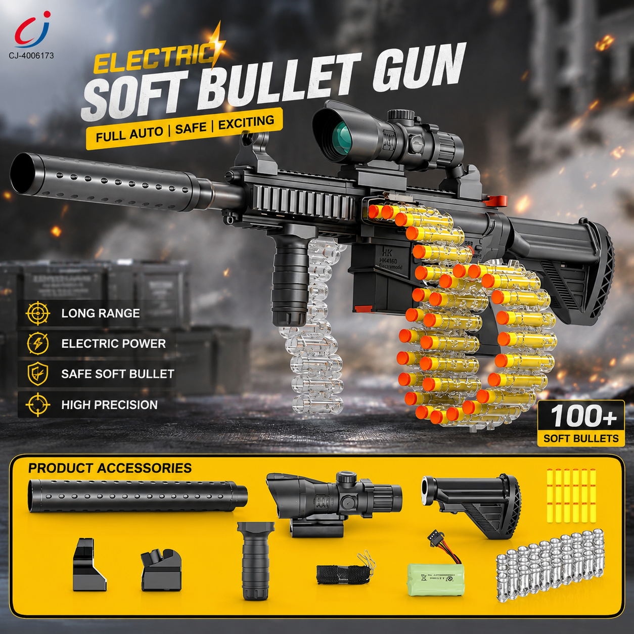 M416 Soft Bullet Toy Gun